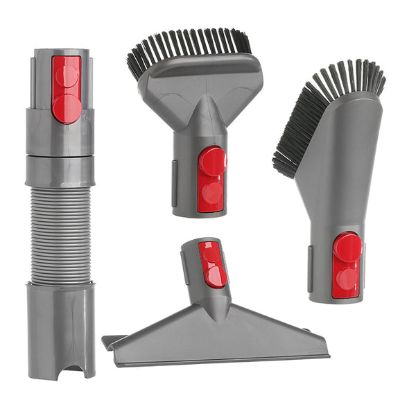 Set 3 perii si furtun Quick Release pentru aspirator Dyson V7, V8, V10, V11