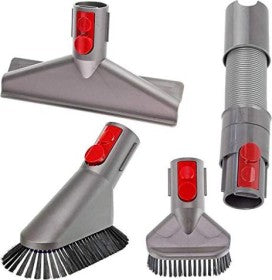 Set 3 perii si furtun Quick Release pentru aspirator Dyson V7, V8, V10, V11