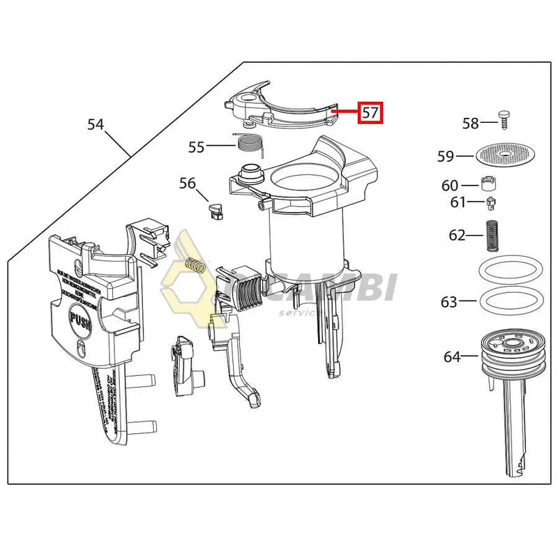 dispozitiv curatare erogator infuzor delonghi