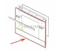 geam exterior cuptor electrolux