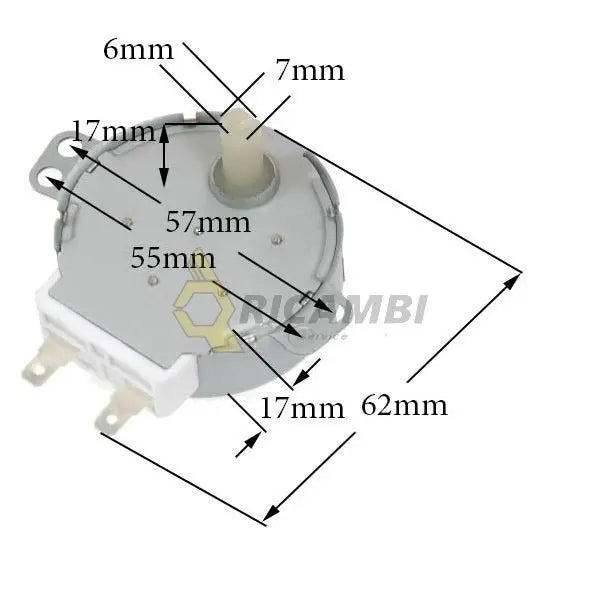 motor cuptor microunde