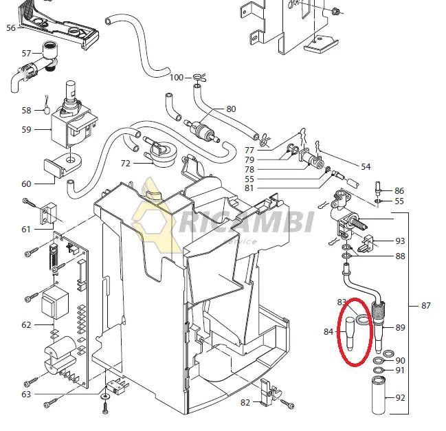 pipa abur espressor delonghi