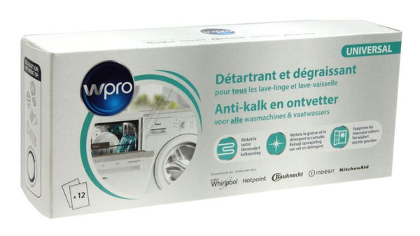 C00424826 3 in 1 anticalcar degresant masina de spalat 12 buc 600g-WHIRLPOOL INDESIT