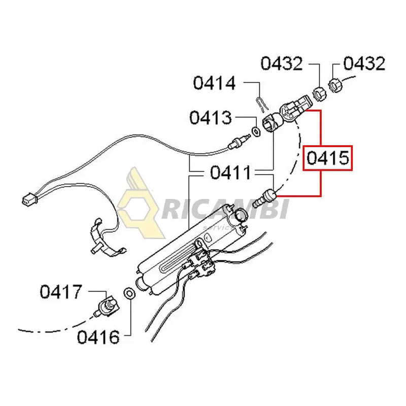 racord conector rezistenta espressor bosch