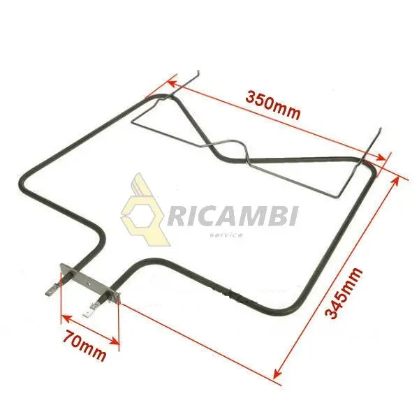 rezistenta de incalzire inferioara putere 1150W cuptor whirlpool