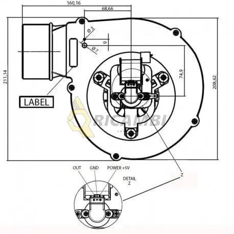 ventilator extractor fum centrala peleti 260905